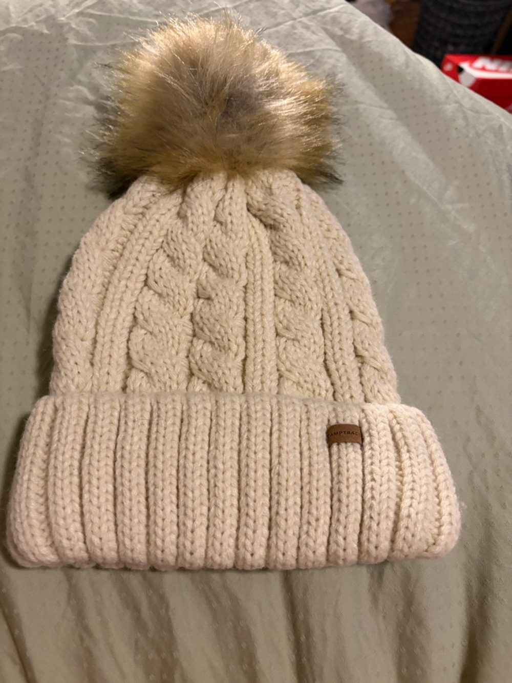 Camptrace Beige Winter Hat
